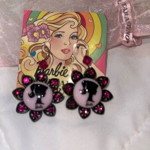 TT flower barbie earrings.